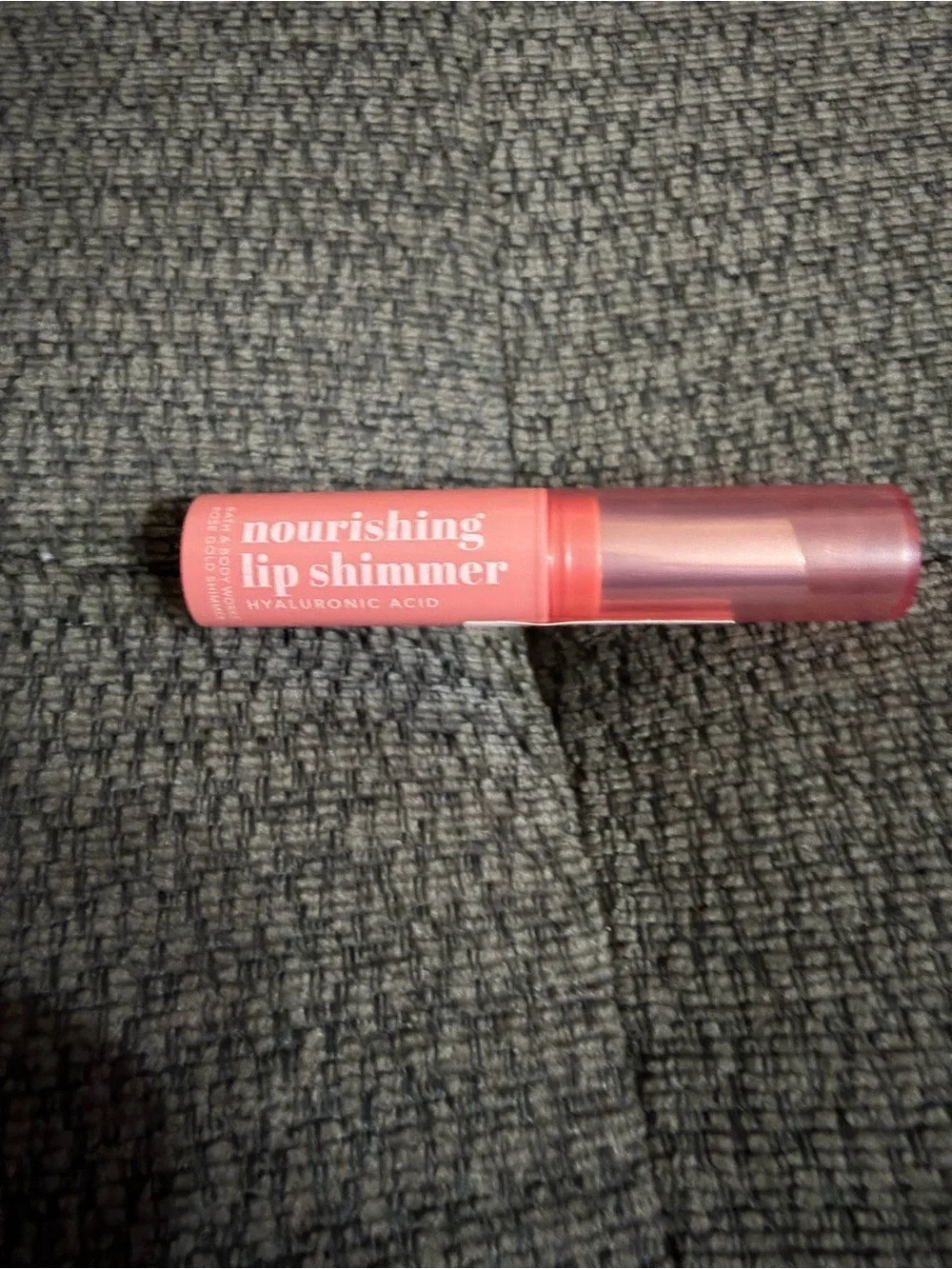 Bath & Body Works Nourishing Lip Shimmer - Coral Pink